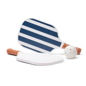 VINGA Set de pickleball Lagoa navy, white personnalisable avec logo