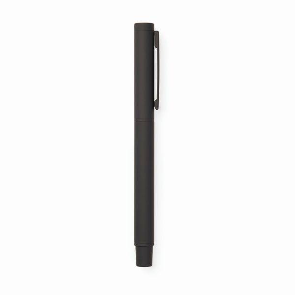 VINGA Stylo en acier inoxydable RCS Baltimore noir personnalisable