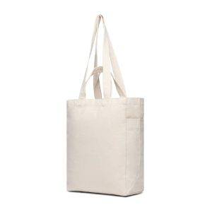 VINGA Tote bag avec zip en toile recyclée Hilo AWARE personnalisable – réf. VG633-02
