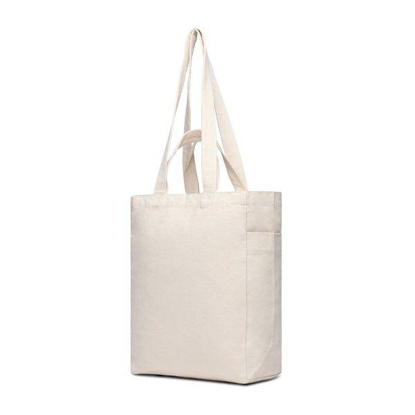 VINGA Tote bag avec zip en toile recyclée Hilo AWARE personnalisable – réf. VG633-02
