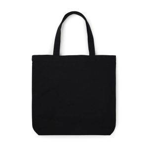 VINGA Tote bag en toile recyclée AWARE™ Hilo noir personnalisable
