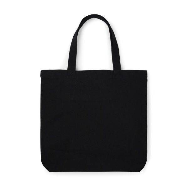 VINGA Tote bag en toile recyclée AWARE™ Hilo noir personnalisable