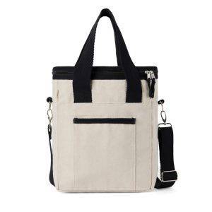 VINGA Tote bag isotherme en toile recyclée AWARE™ personnalisable