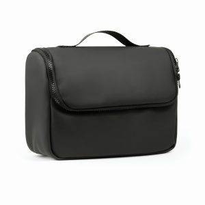 VINGA Trousse de toilette Baltimore noir personnalisable avec logo