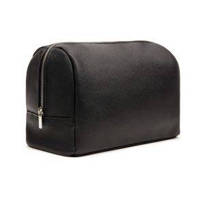 VINGA Trousse de toilette en PU RCS Bermond noir personnalisable