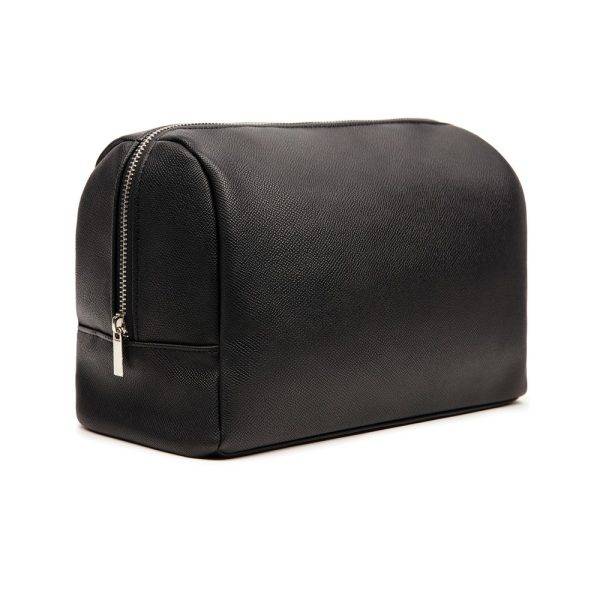 VINGA Trousse de toilette en PU RCS Bermond noir personnalisable