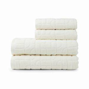 VINGA Verso Lot de 4 serviettes en coton biologique personnalisable – réf. VG598-02