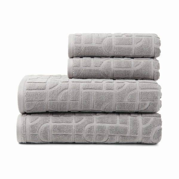 VINGA Verso Lot de 4 serviettes en coton biologique personnalisable