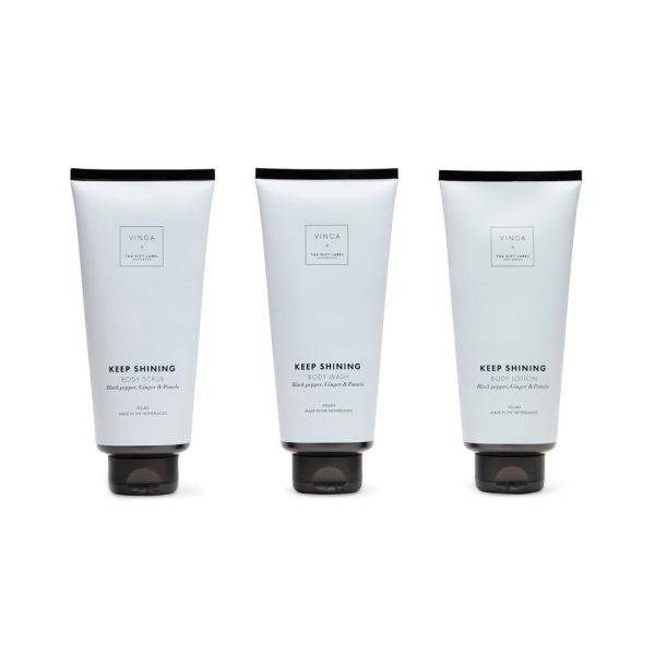 VINGA x TGL Coffret cadeau de soins corporels personnalisable