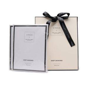 VINGA x TGL Sachet parfumé white, black personnalisable avec logo