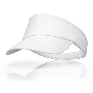 Visière Angelos blanc personnalisable avec logo