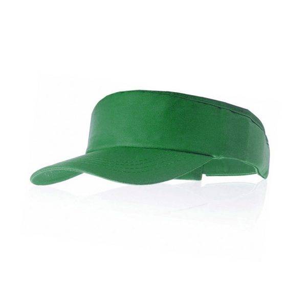 Visière vert personnalisable avec logo